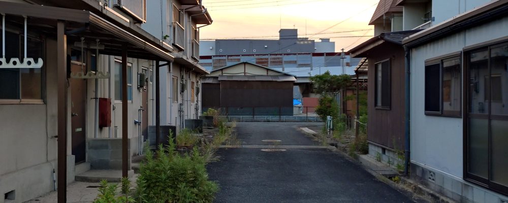 熊取町の街並み